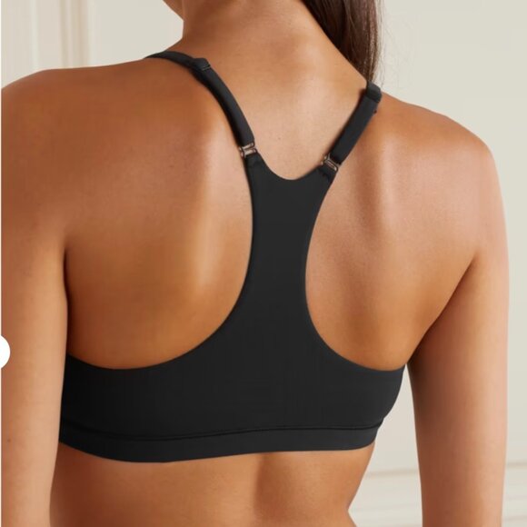 NWT • SKIMS • FITS EVERYBODY RACERBACK BRALETTE • ONYX • LARGE • ADJUSTABLE - Picture 1 of 4